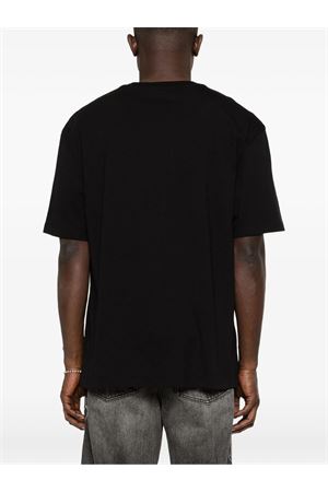 T-shirt Dobermann in cotone nero IH NOM UH NIT | NUS26272009